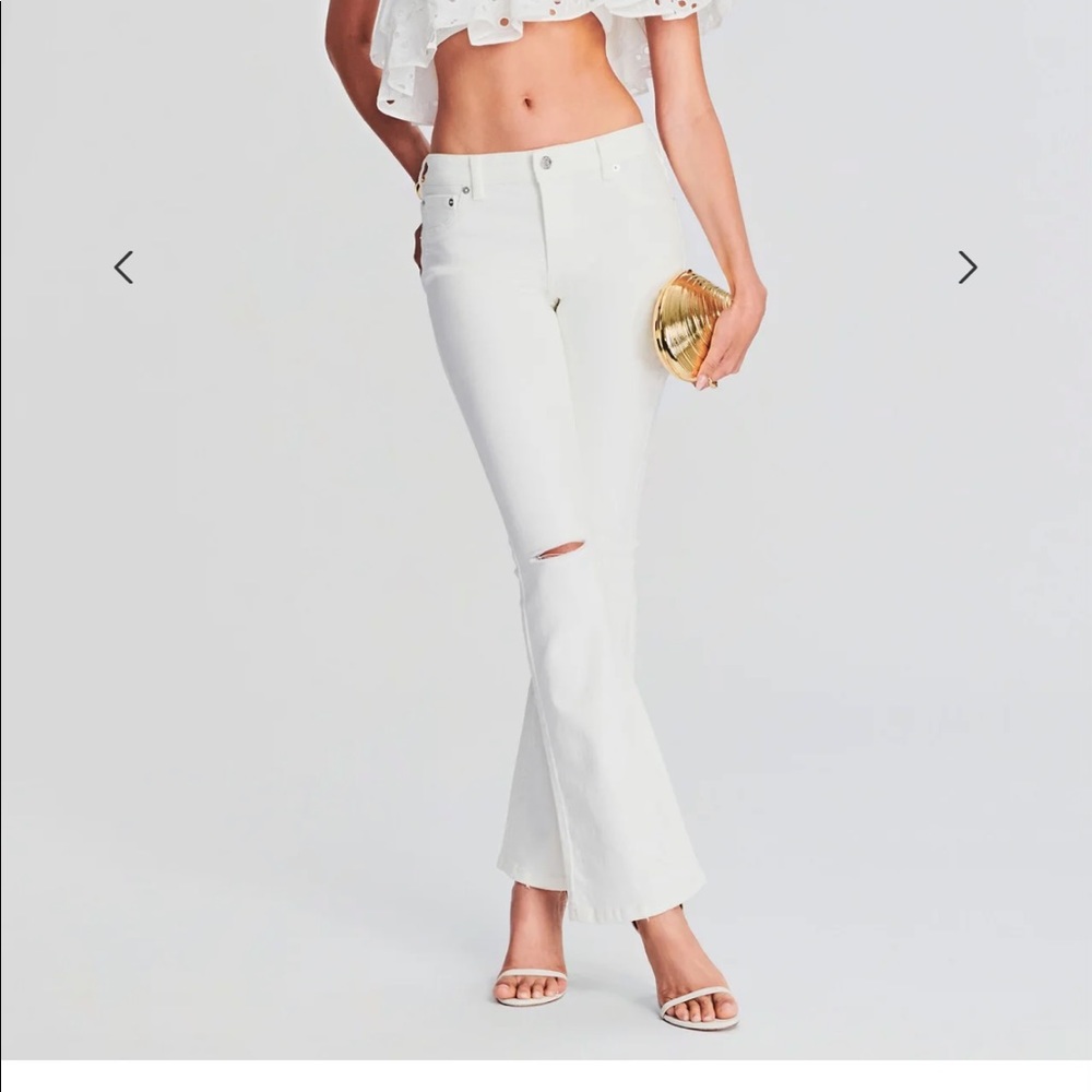 White jeans
